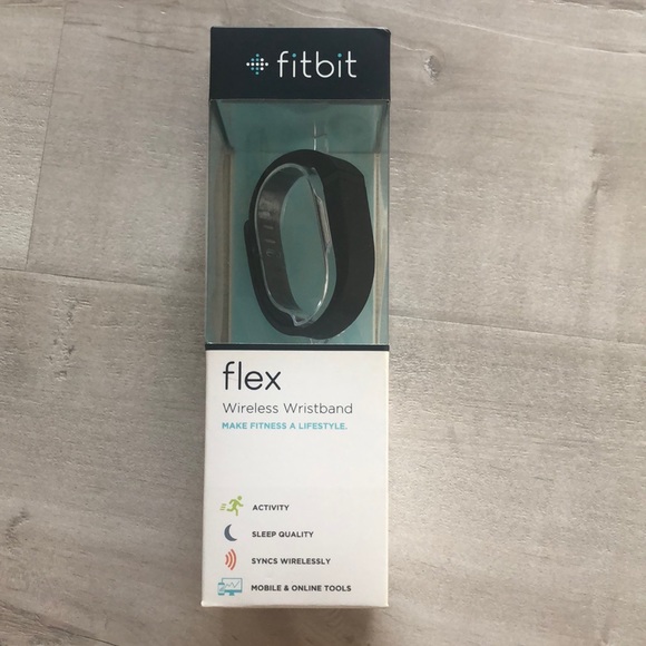 NIB Fitbit Flex Wireless actual watch Black - Picture 1 of 5